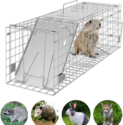 Humane live animal trap cage - live,