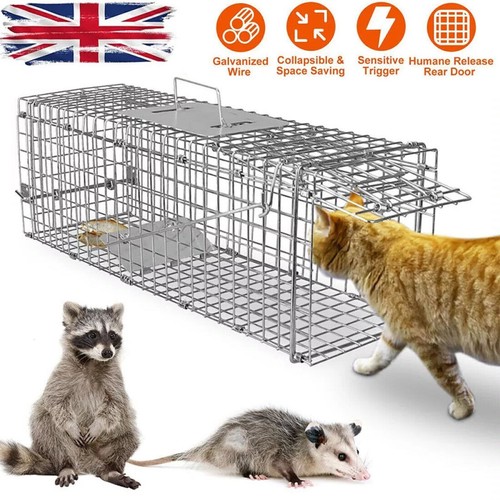 Live animal cage trap - live,