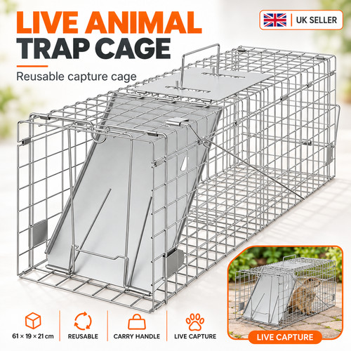 Live animal trap cage - animal,