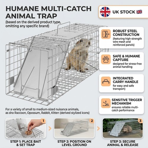 Live animal trap - trap, cage