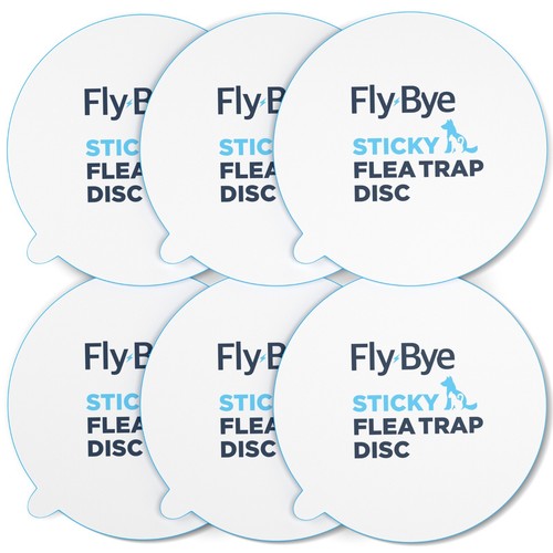 Flea trap refill sticky - sticky, discs